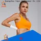 custom sports crop blue to enhance the capacity of sports for ladies 1
