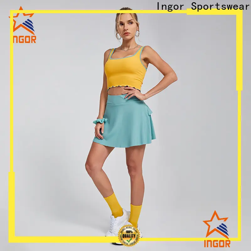 INGOR SPORTWEAR tennis shorts woman experts at the gym 1