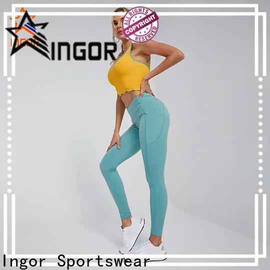 INGOR SPORTSWEAR high quality womens yoga outfits factory price for sport 1