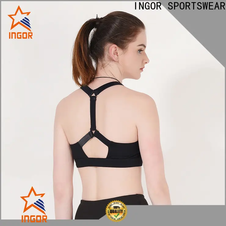 INGOR SPORTSWEAR breathable high support sports bra with high quality for girls 1