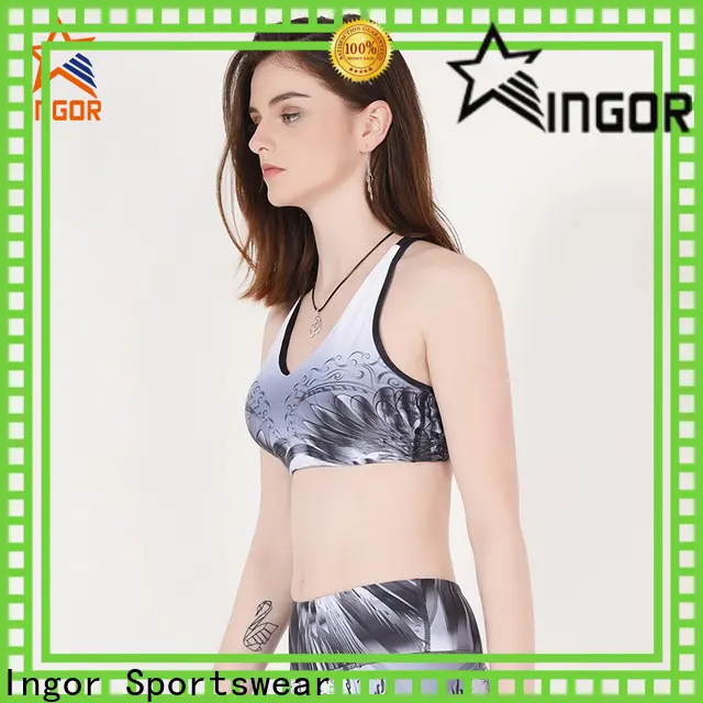 INGOR SPORTSWEAR comfortable sports crop top on sale at the gym 1