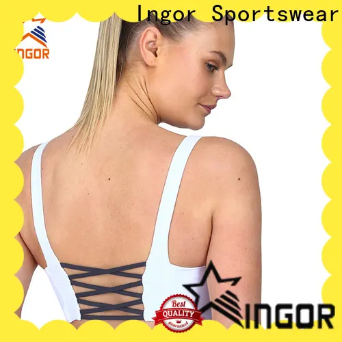 INGOR SPORTSWEAR soft white sports bra on sale for girls 1