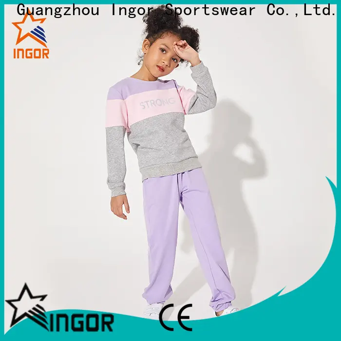 INGOR SPORTSWEAR durability best sports wear for kids supplier at the gym 1