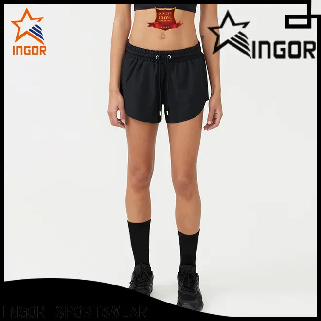 INGOR SPORTSWEAR womens ladies running shorts at the gym 1