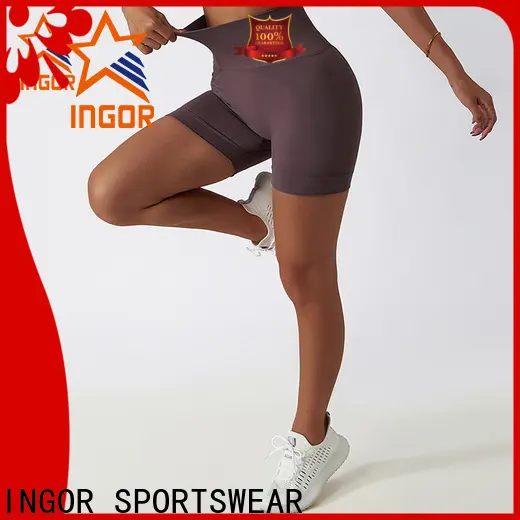 INGOR SPORTSWEAR running women's compression shorts workshops for sportb 1
