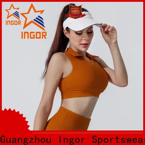 INGOR SPORTSWEAR custom crop top sports bra on sale for women 1