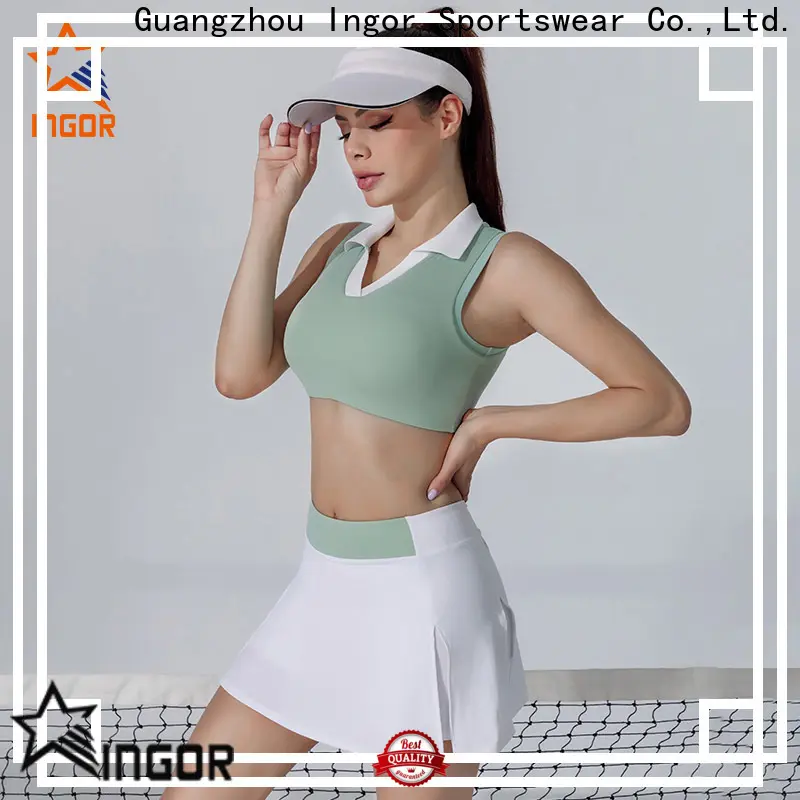 INGOR SPORTSWEAR soft cotton on sports bra with high quality for sport 1