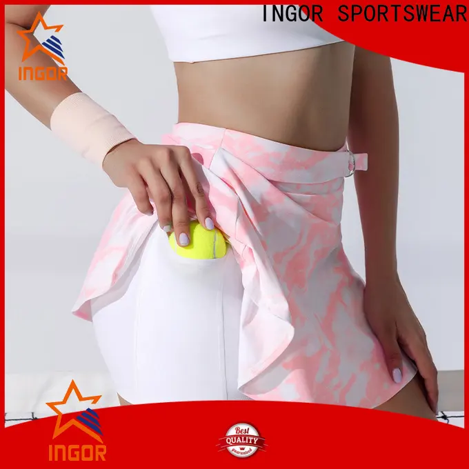 INGOR SPORTSWEAR fashion high waisted athletic shorts marketing for yoga 1