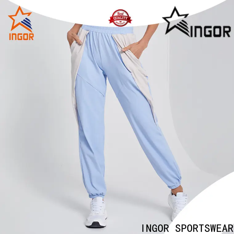 INGOR SPORTSWEAR woman stretching in yoga pants with high quality for yoga 1