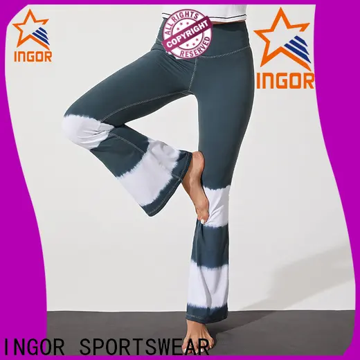 INGOR SPORTSWEAR quality yoga capri leggings in bulk for sport 1