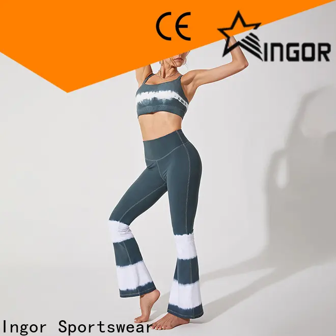 INGOR SPORTSWEAR fashion all in one yoga outfit wholesale for gym 1