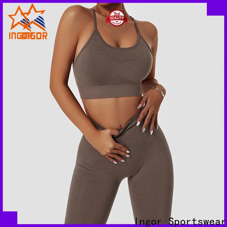 INGOR SPORTSWEAR new seamless workout gear manufacturer for sport 1