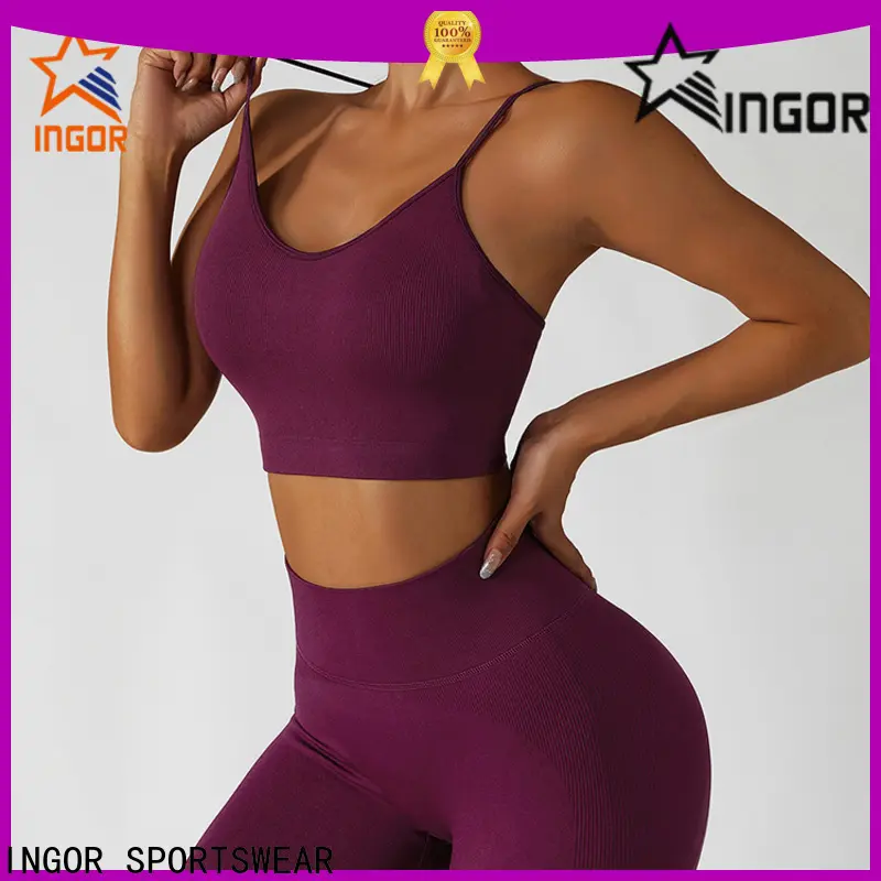 INGOR SPORTSWEAR seamless gym leggings set wholesale for sport 1