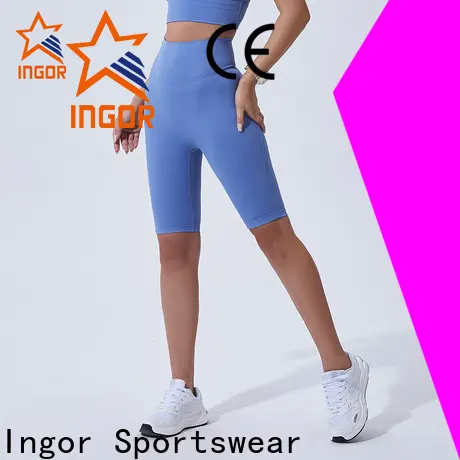 INGOR SPORTSWEAR yoga running shorts women's  manufacturer for ladies 1