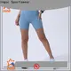 new women's compression running shorts  white wholesale for yoga 1
