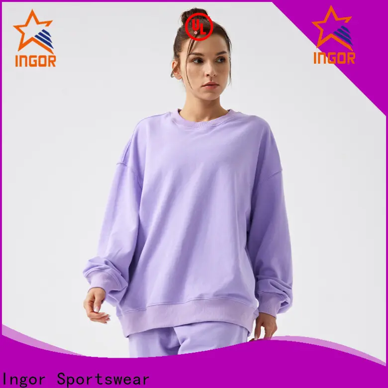 INGOR SPORTSWEAR raglan sleeve hoodies supplier for ladies 1