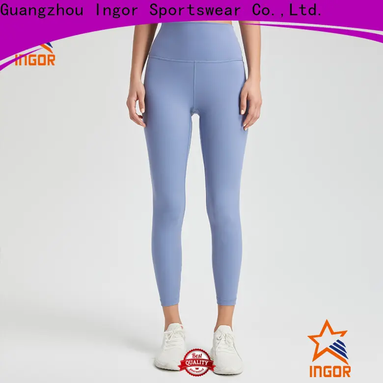 INGOR SPORTSWEAR new ladies white leggings  factory for yoga 1