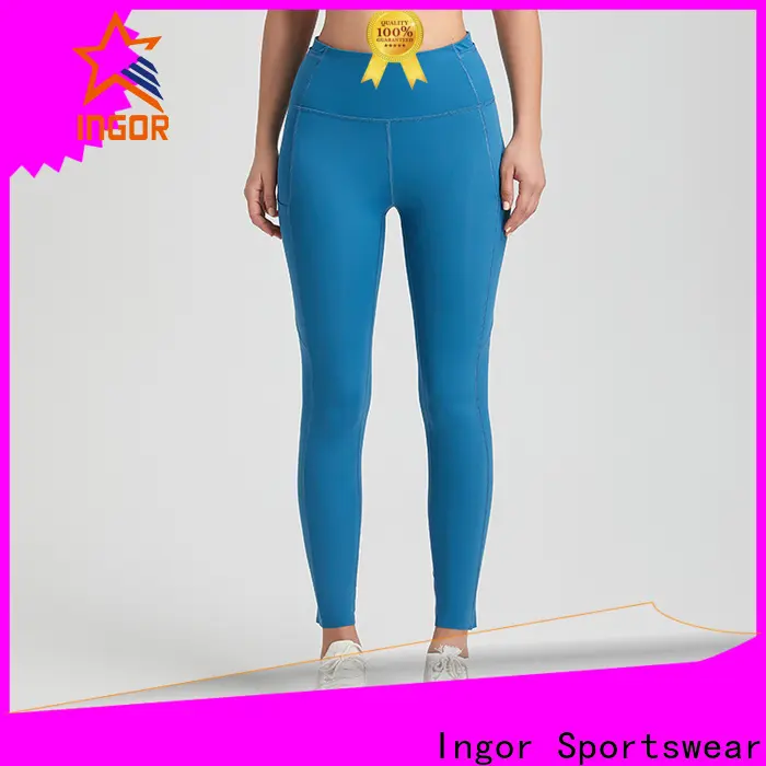 INGOR SPORTSWEAR patterned cotton yoga capris manufacturer for ladies 1