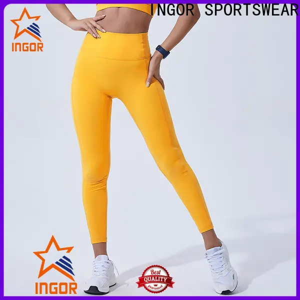 INGOR SPORTSWEAR white yoga pants for ladies 1