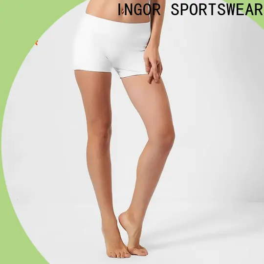 INGOR SPORTSWEAR women's longer length shorts  in bulk for yoga 1