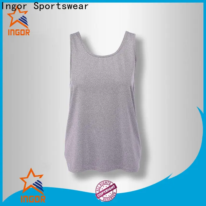 INGOR SPORTSWEAR cross women's yellow tank top  factory for yoga 1