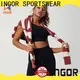 INGOR SPORTSWEAR strapless red bra  for ladies 1