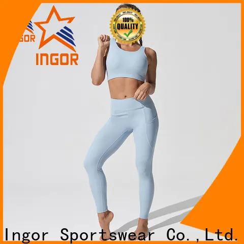 INGOR SPORTSWEAR new beautiful yoga clothes manufacturer for ladies 1