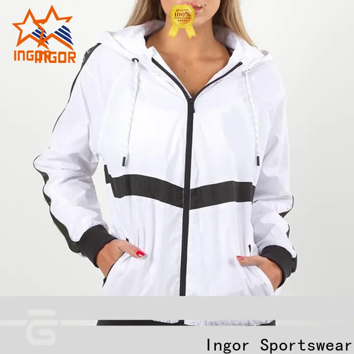 INGOR SPORTSWEAR casual sports jacket manufacturer at the gym 1