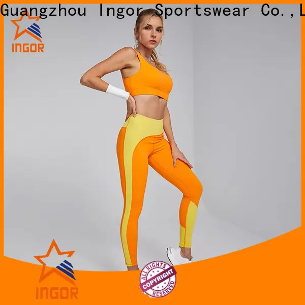 INGOR SPORTSWEAR all in one yoga outfit manufacturer for sport 1