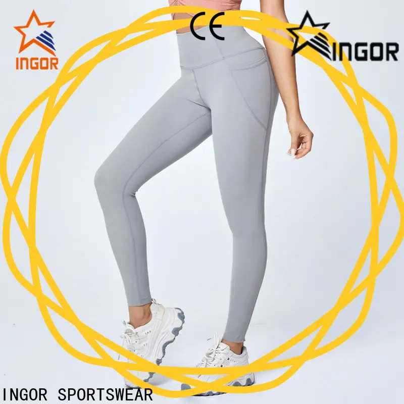INGOR SPORTSWEAR plain female gym pants at the gym 1