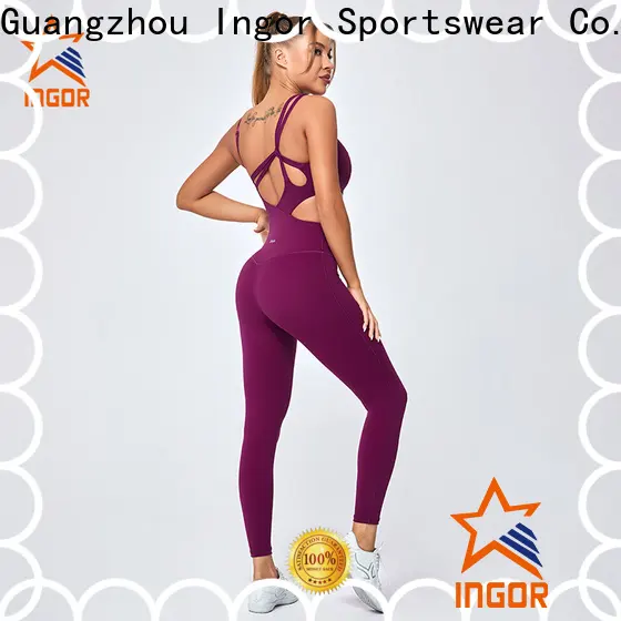 INGOR SPORTSWEAR ladies summer jumpsuits at the gym 1