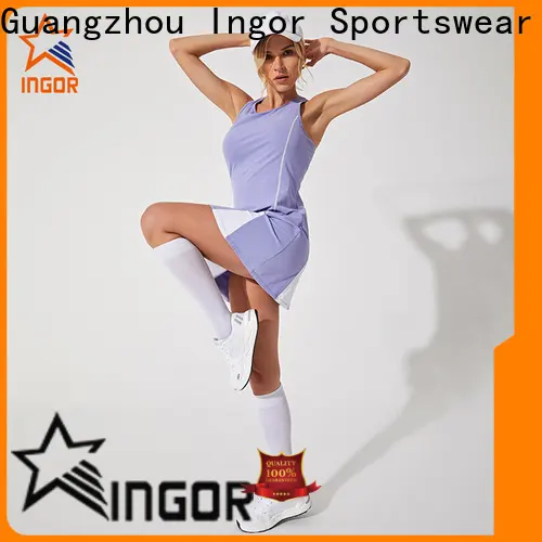 INGOR SPORTSWEAR ladies tennis dress manufacturer at the gym 1