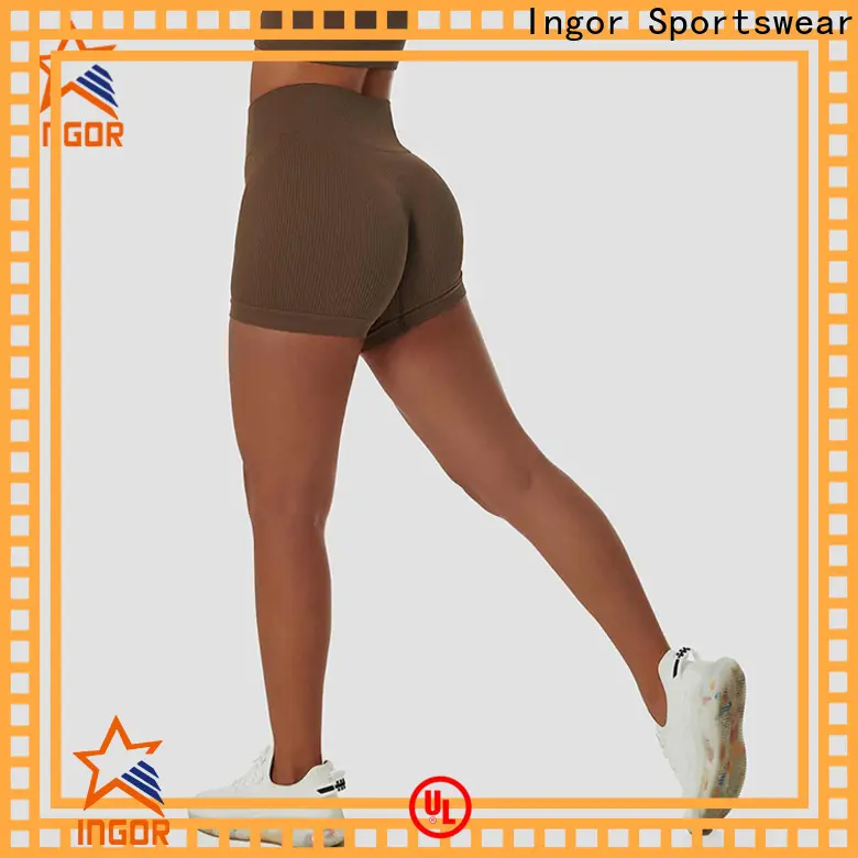 INGOR SPORTSWEAR best women's mesh shorts  manufacturer for yoga 1