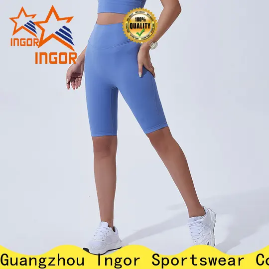 INGOR SPORTSWEAR white women's running shorts with liner  for women 1