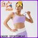 INGOR SPORTSWEAR patterned sports bra for gym factory at the gym 1