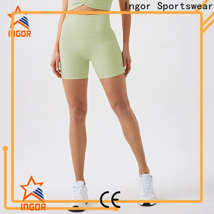INGOR SPORTSWEAR women's running biker shorts factory at the gym 1