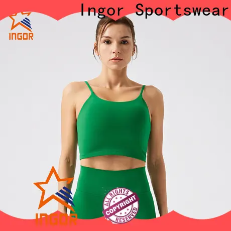 INGOR SPORTSWEAR best front zip sports bra manufacturer for ladies 1