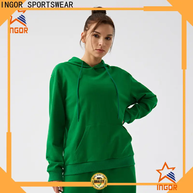 best raglan sleeve zip up hoodie supplier for ladies 1