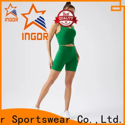 INGOR SPORTSWEAR nice recycled active wear in bulk at the gym 1