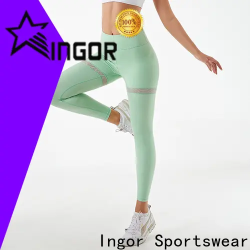 INGOR SPORTSWEAR nice womens blue gym leggings wholesale for girls 1