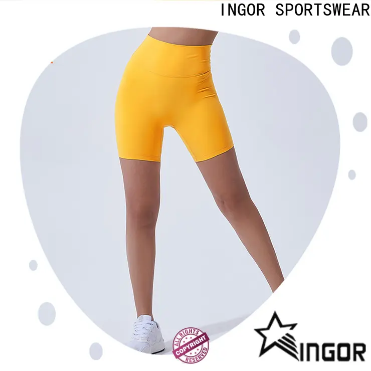 nice yellow shorts women's  workout for ladies 1
