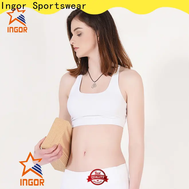 INGOR SPORTSWEAR fashion padded sports bra manufacturer at the gym 1