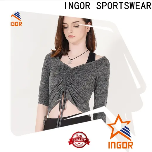 INGOR SPORTSWEAR fashion women's racerback tank tops  in bulk at the gym 1