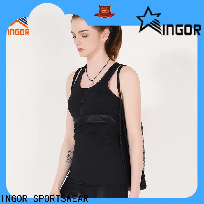 INGOR SPORTSWEAR lycra tank top undershirt women's  factory for women 1