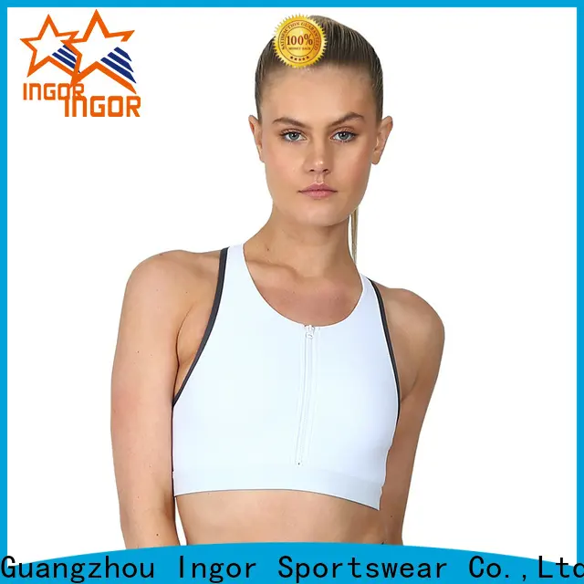 INGOR SPORTSWEAR workout black sports bra wholesale for sport 1