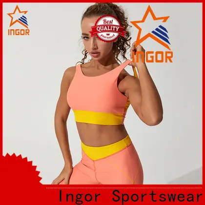 fashion high neck sports bra padded factory at the gym 1