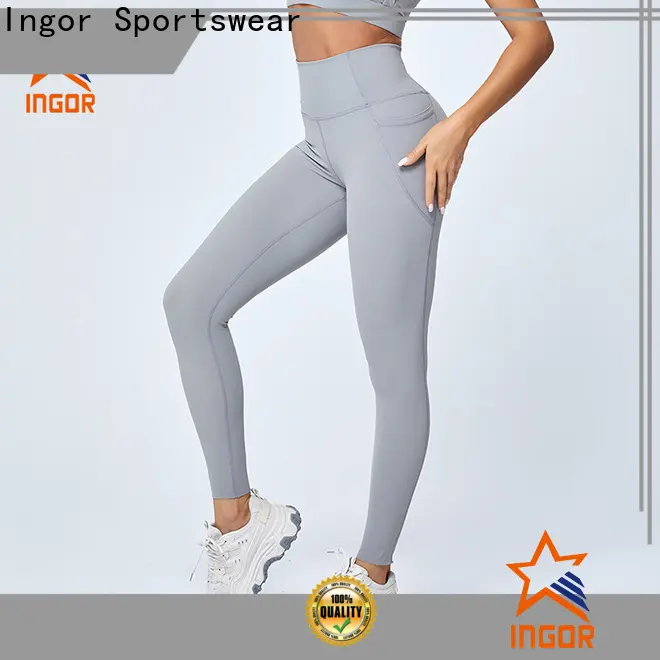 INGOR SPORTSWEAR blue ladies gym tights manufacturer 1