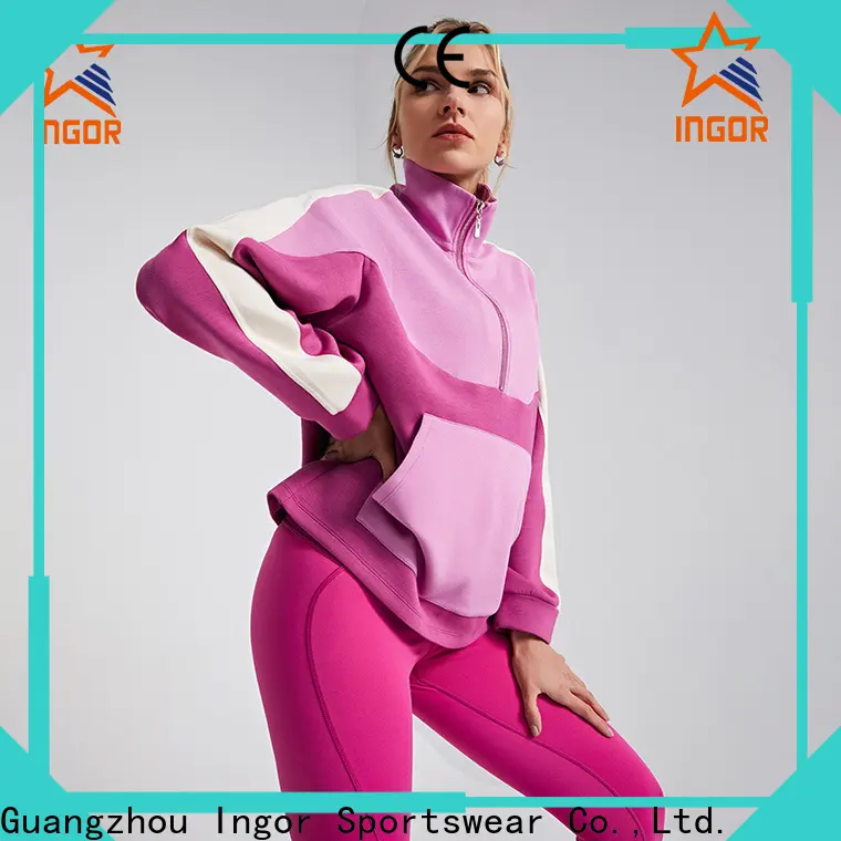 INGOR SPORTSWEAR quality raglan sleeve sweatshirt ladies wholesale at the gym 1