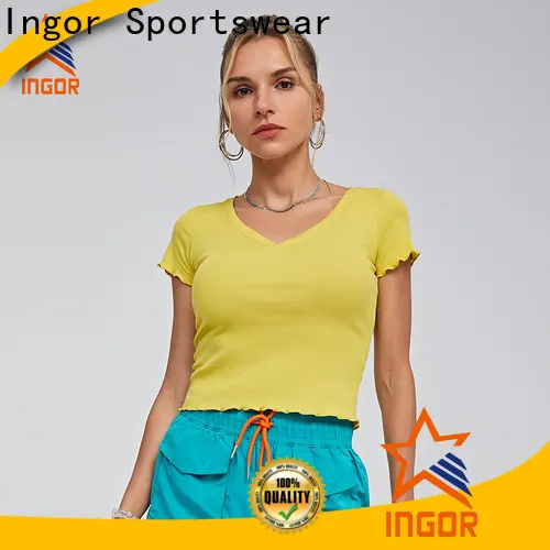 INGOR SPORTSWEAR blank lycra tank top wholesale for girls 1