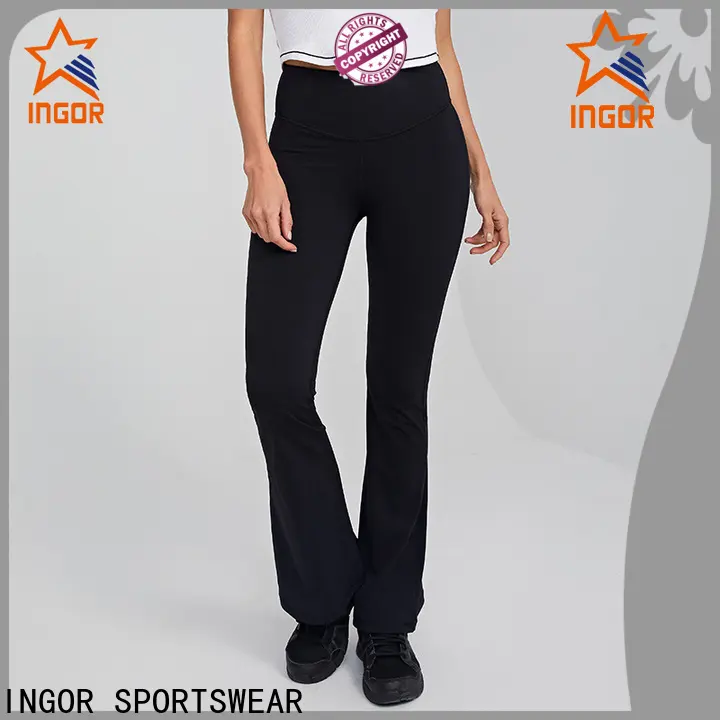 INGOR SPORTSWEAR patterned spandex yoga pants for women 1